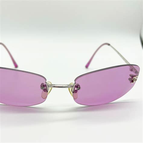 rimless sunglasses chanel|chanel sunglasses usa price.